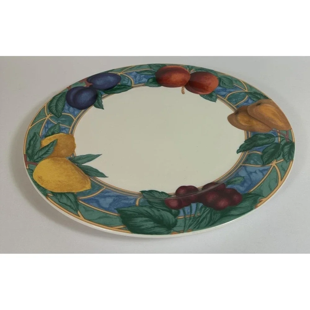 Victoria Beale Forbidden Fruit Chop Platter Casual 9024 Porcelain Soojin Choi